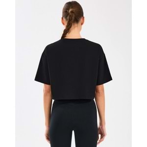 Skechers W Crop Fit Graphic Tee T-Shirt S2510144-001 Kadın Tişört