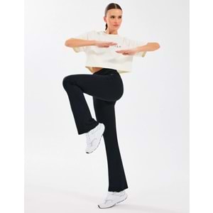 Skechers W Basic Flare Legging S2510201-001 Kadın Tayt