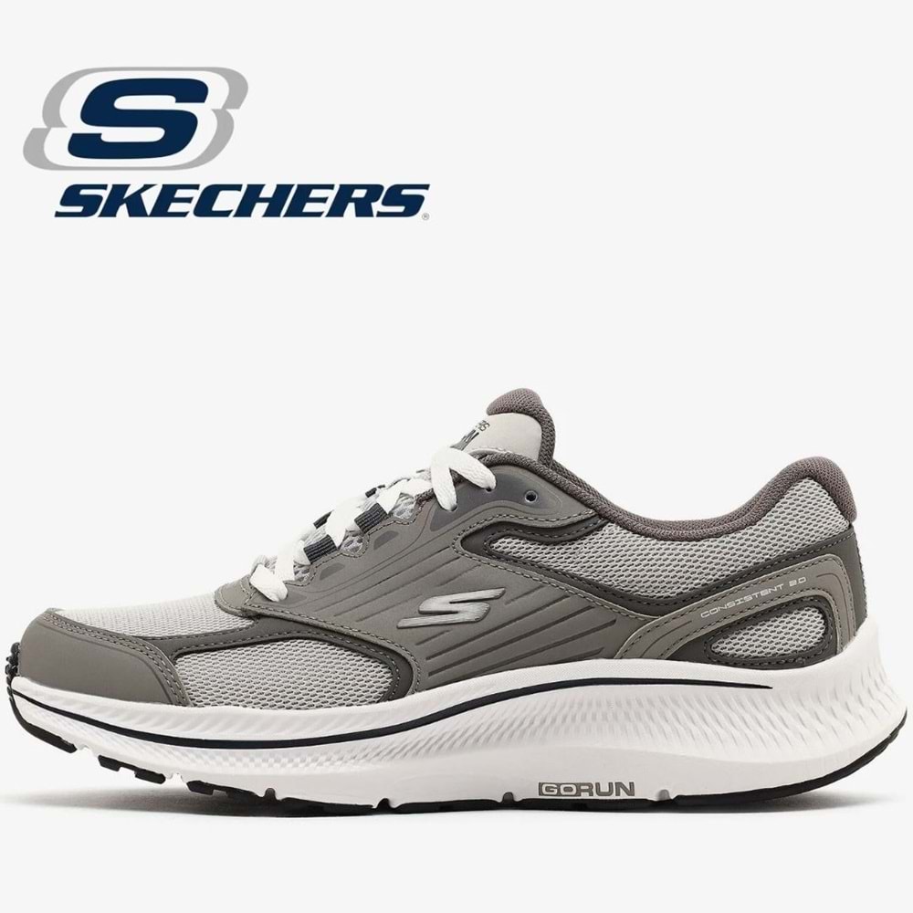 Skechers Go Run Consistent 2.0 220866-GRY Erkek Koşu Ayakkabısı