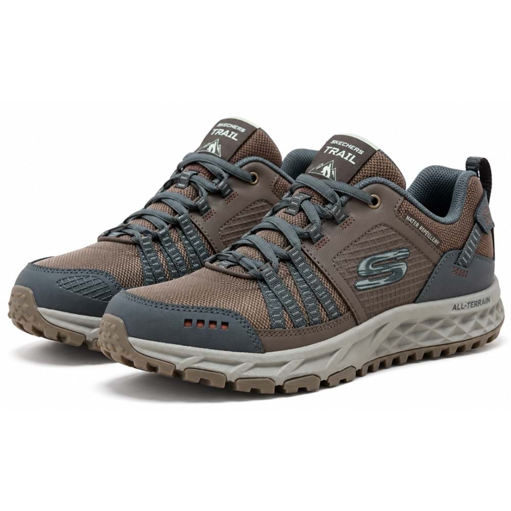 Skechers Escape Plan 51591-BRN Outdoor Erkek Spor Ayakkabı
