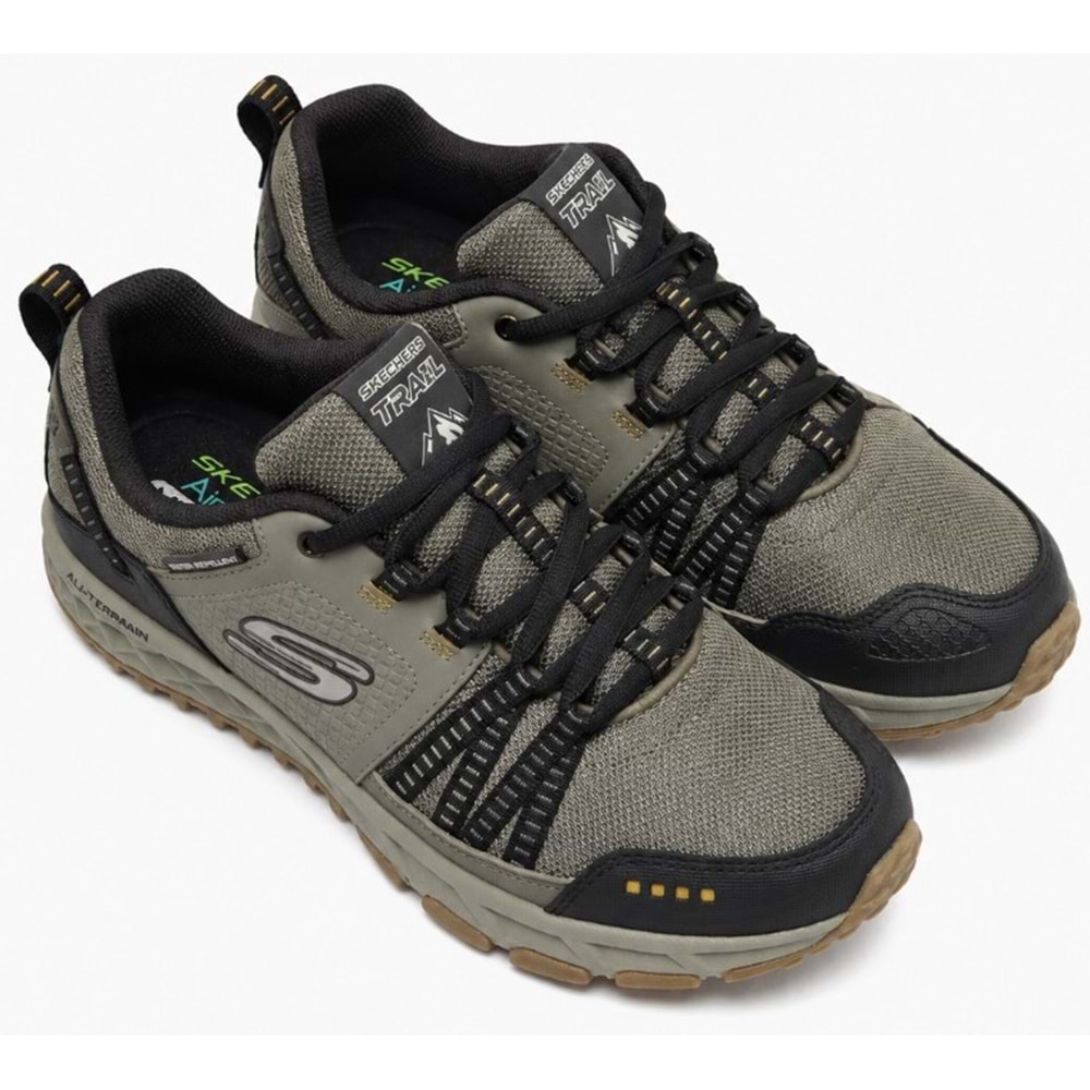 Skechers Escape Plan 51591-OLV Outdoor Erkek Spor Ayakkabı