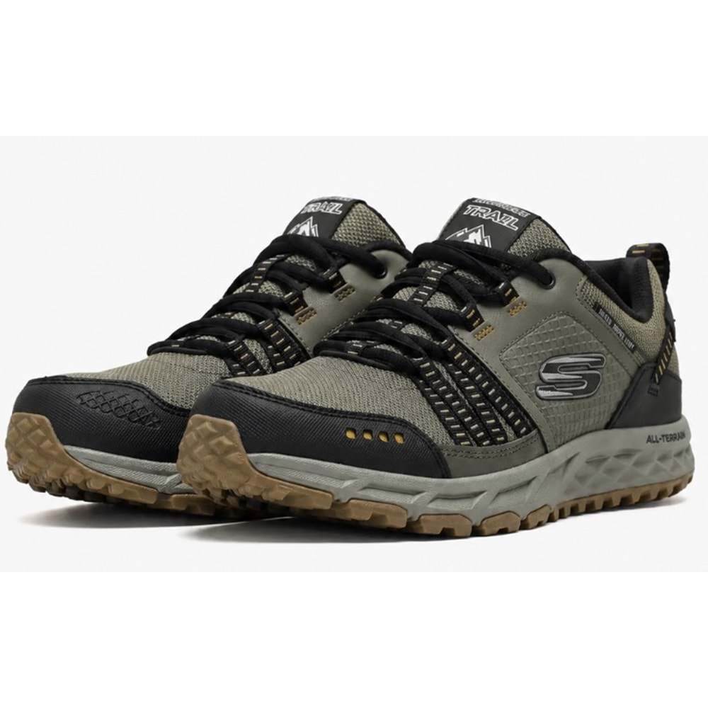 Skechers Escape Plan 51591-OLV Outdoor Erkek Spor Ayakkabı