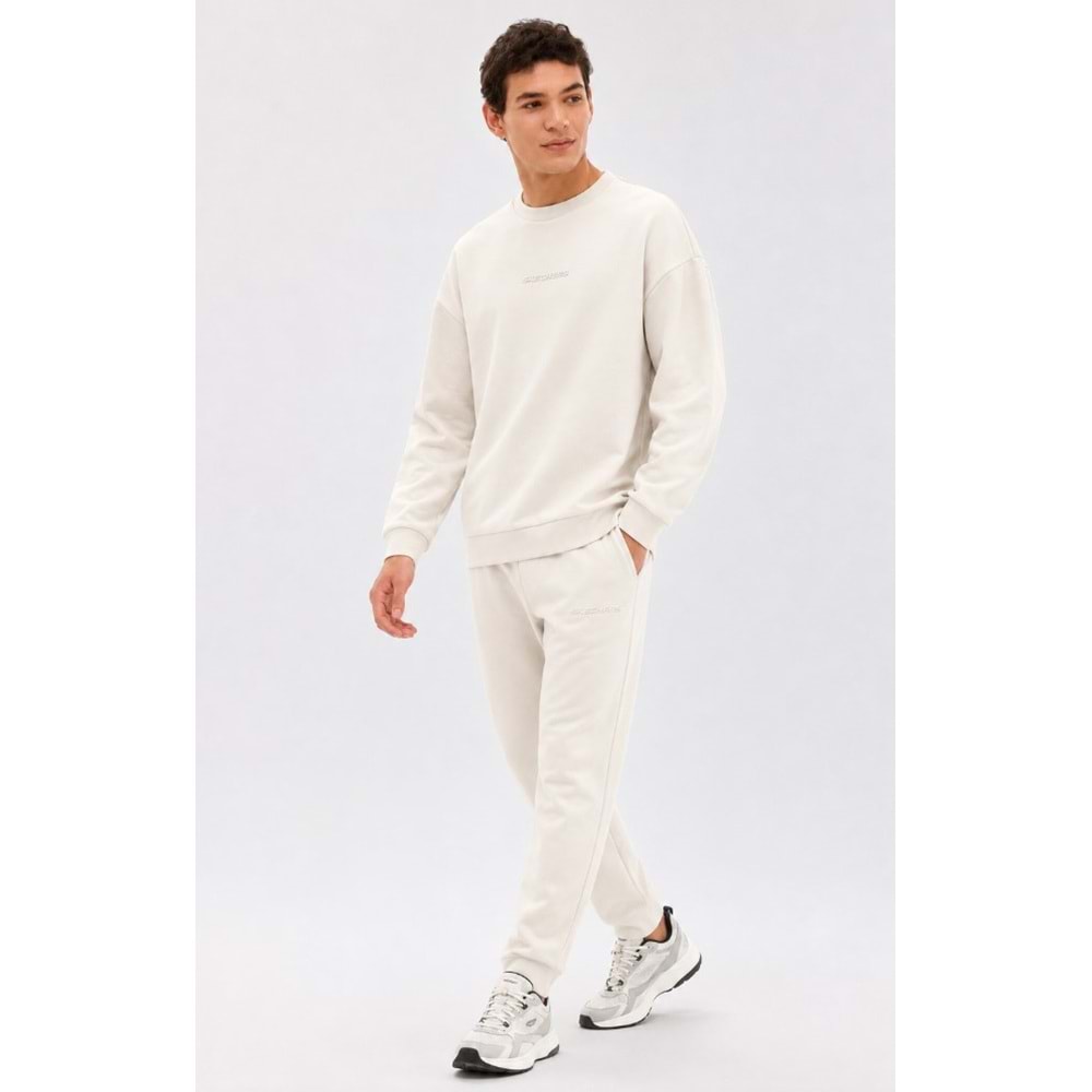 Skechers M Essential Crewneck Sweatshirt S2610015-1457 Erkek Sweatshirt