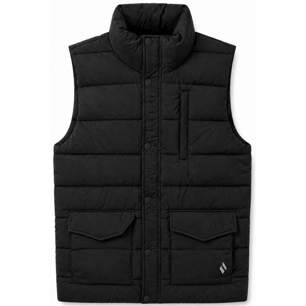 Skechers All Weather Cozy Fit Full Zip Vest S2620193-3817 Şişme Erkek Yelek