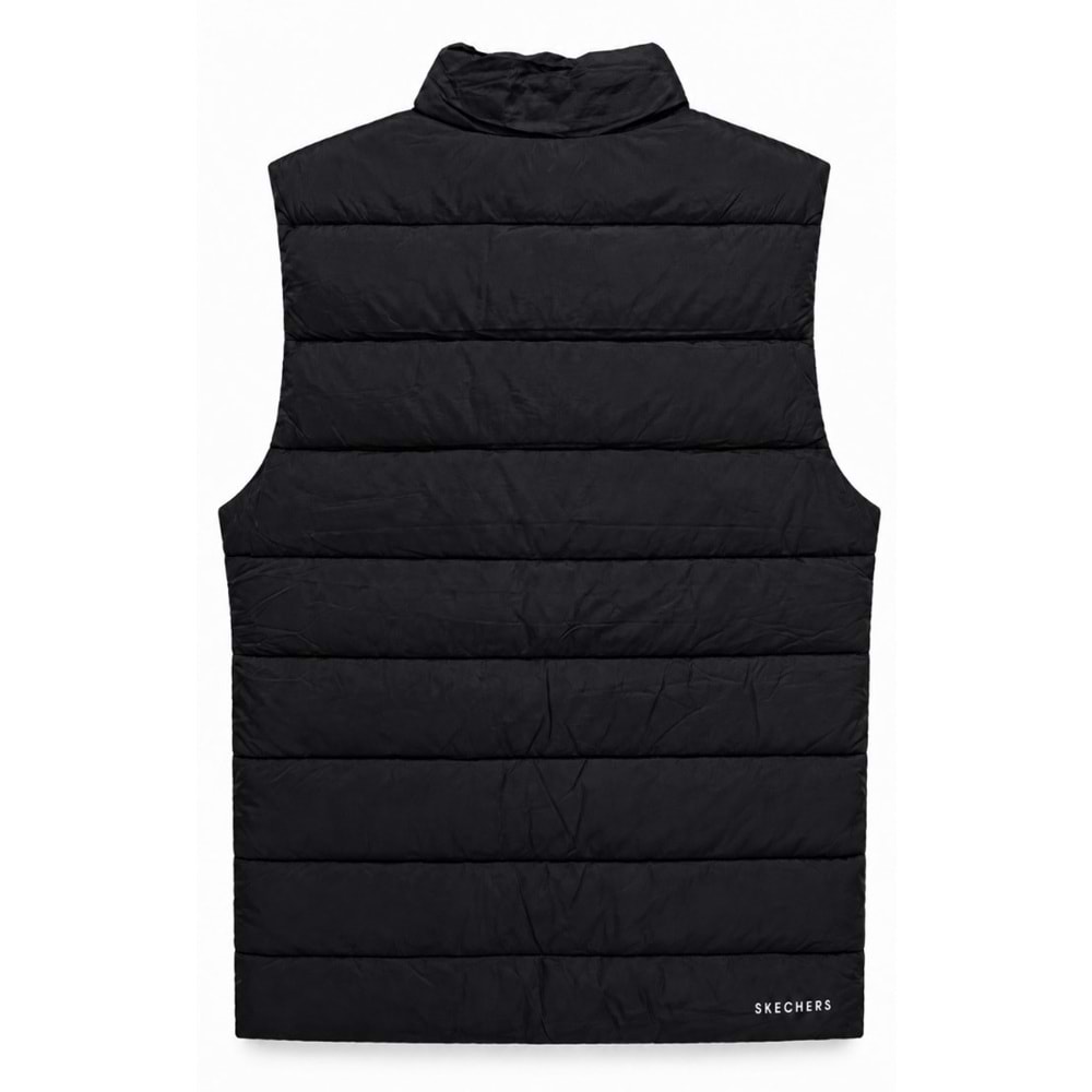 Skechers All Weather Cozy Fit Full Zip Vest S2620193-3817 Şişme Erkek Yelek