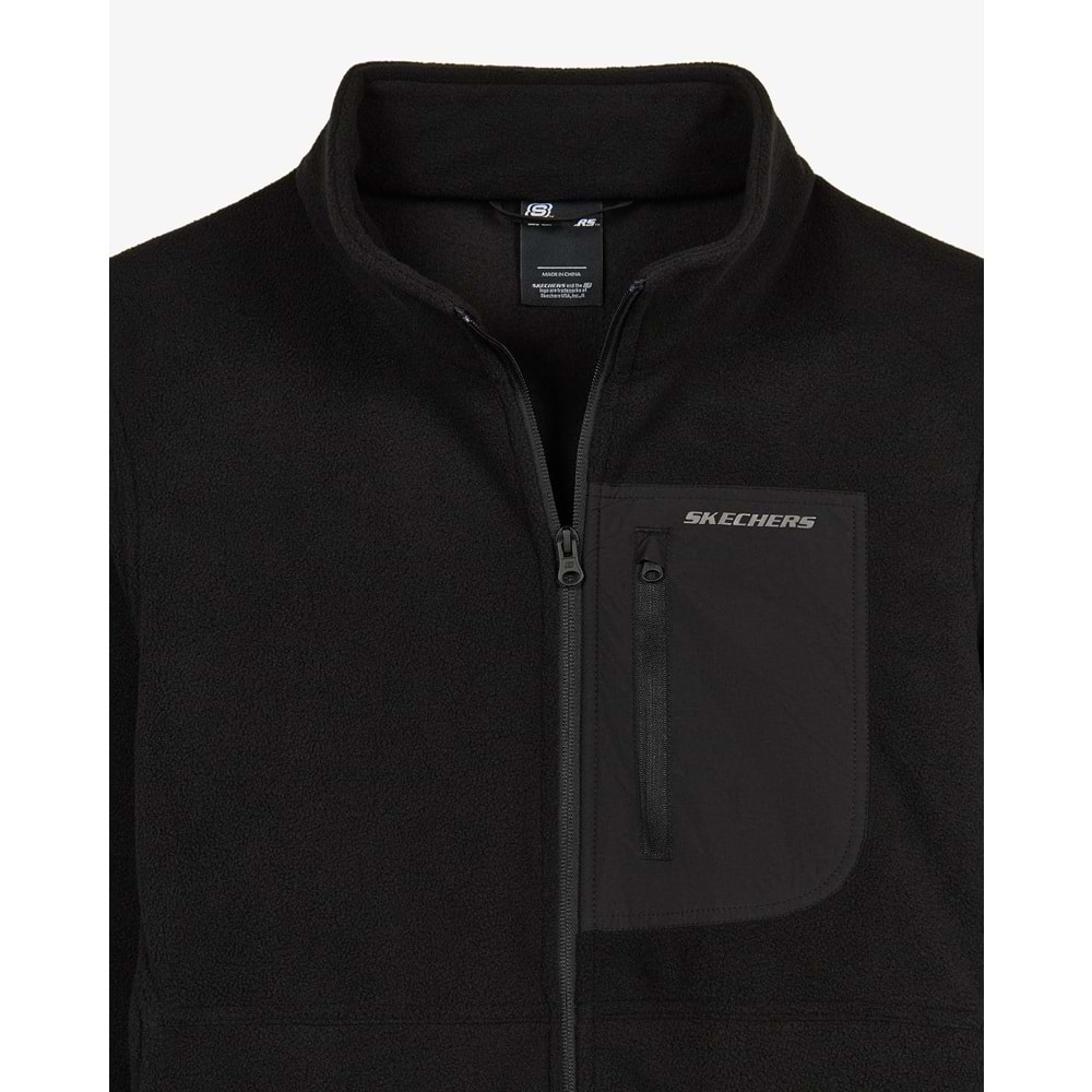 Skechers Outdoor Fleece Core Light Full Zip Polar Jacket S2620087-3817 Erkek Mont