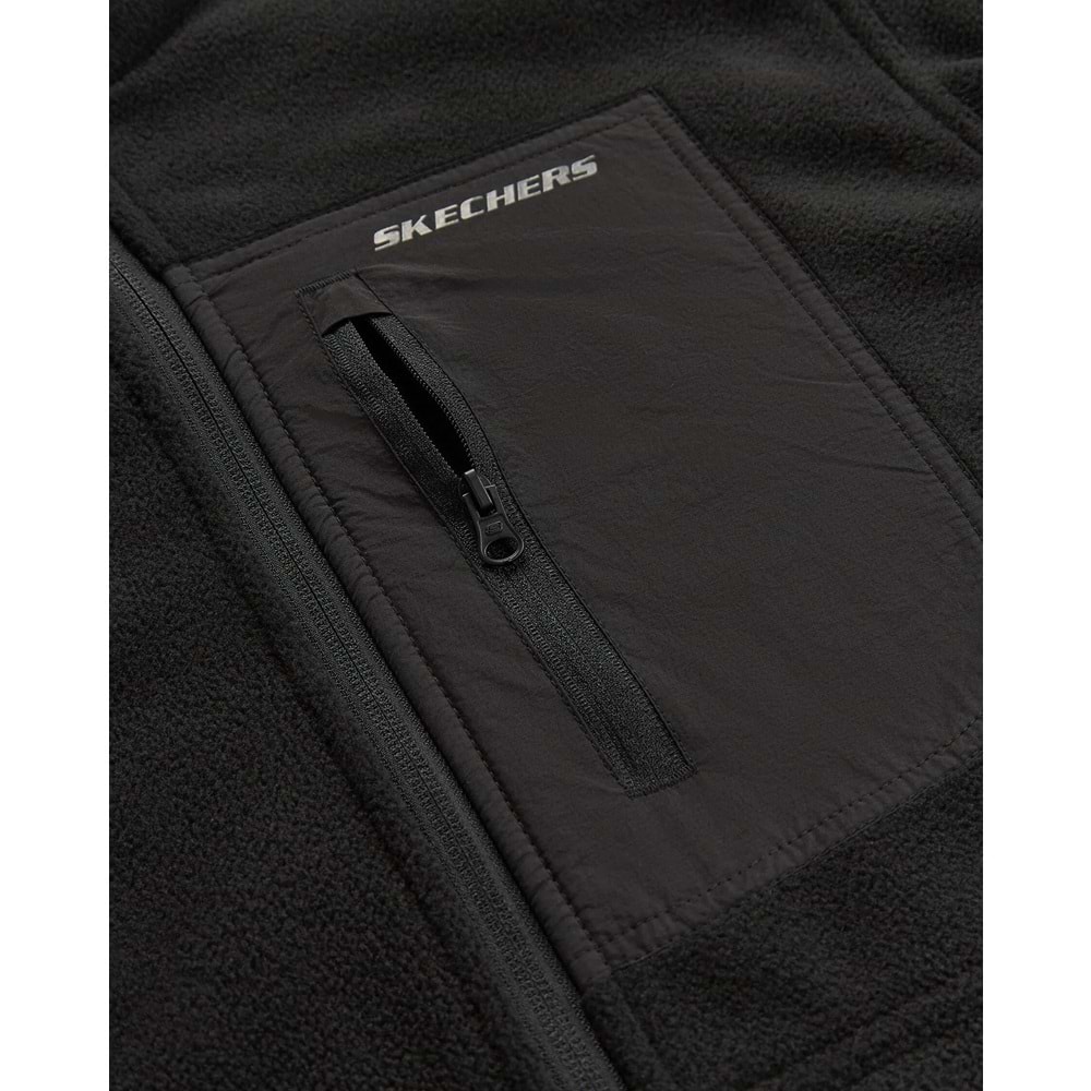 Skechers Outdoor Fleece Core Light Full Zip Polar Jacket S2620087-3817 Erkek Mont