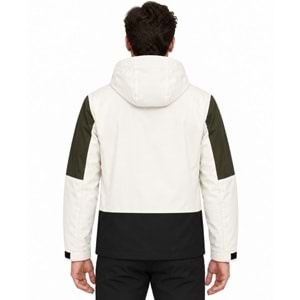 Skechers All Weather Urban Long Zip S2620044-0255 M Colorblock Fall Jacket Erkek Mont
