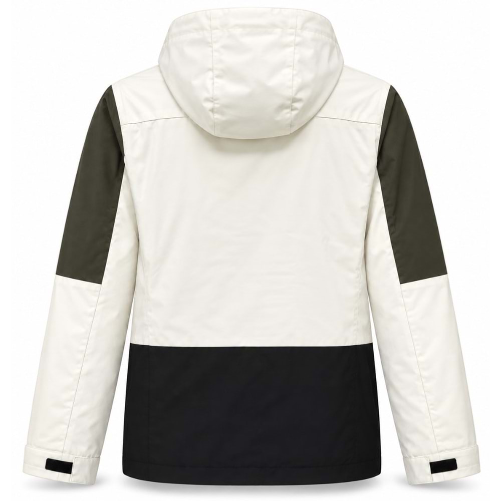 Skechers All Weather Urban Long Zip S2620044-0255 M Colorblock Fall Jacket Erkek Mont