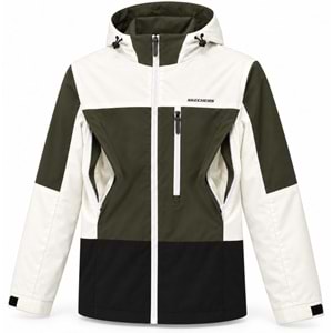 Skechers All Weather Urban Long Zip S2620044-0255 M Colorblock Fall Jacket Erkek Mont