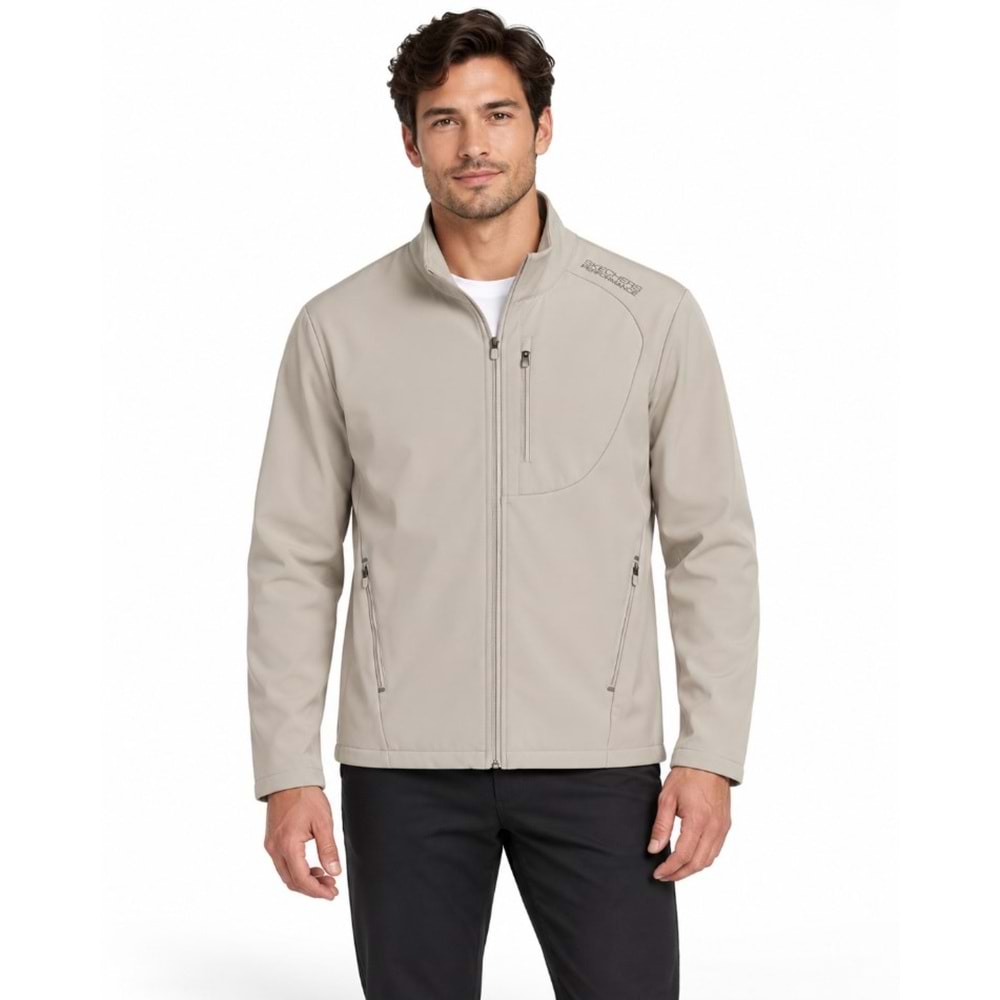 Skechers M Softshell Basic Jacket S2620129-1657 Erkek Mont