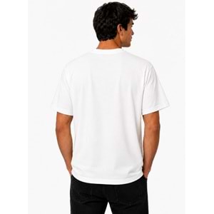 Skechers M Oversize Essential Crewneck Heavy T-Shirt S2620191-3855 Erkek Tişort
