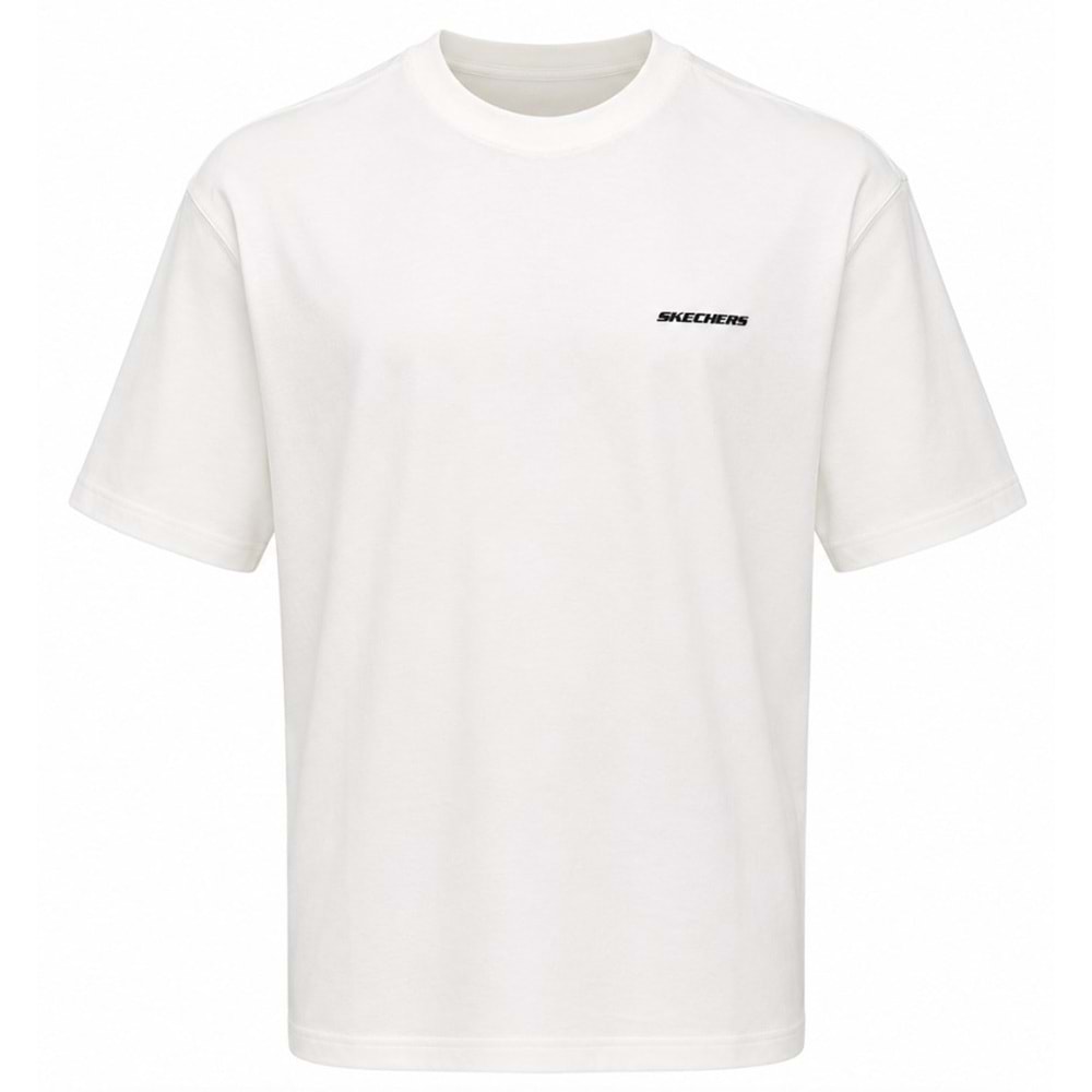 Skechers M Oversize Essential Crewneck Heavy T-Shirt S2620191-3855 Erkek Tişort