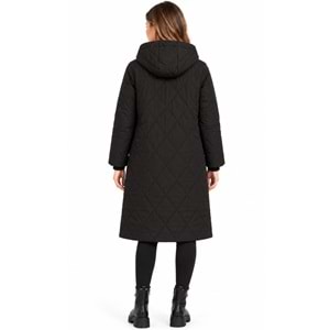 Skechers All Weather Cozy Fit Long Full Zip Jacket S2620099-3817 Kadın Mont
