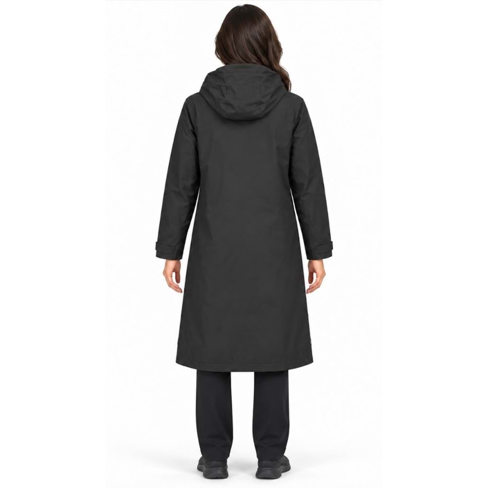 Skechers W Raincoat Jacket S2620097-3817 Kadın Yağmurluk İnce Mont Kadın Mont
