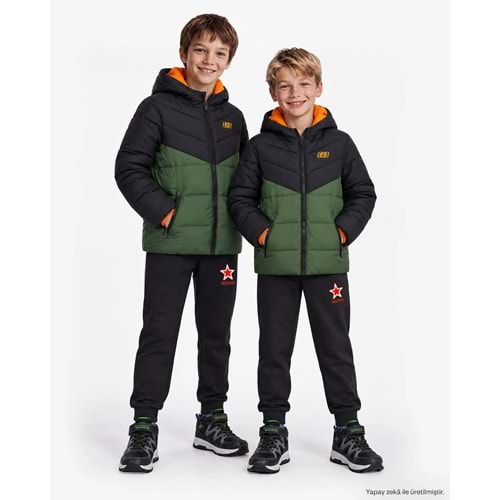 Skechers B Puffer Jacket SK2620140-1602 Erkek Çocuk Mont