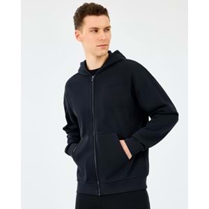 Skechers S2610014-3817 M Essential Full Zip Hoodie Sweatshirt Erkek Kapüşonlu Sweatshirt