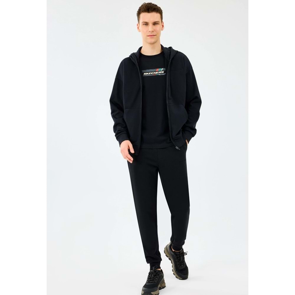 Skechers S2610014-3817 M Essential Full Zip Hoodie Sweatshirt Erkek Kapüşonlu Sweatshirt