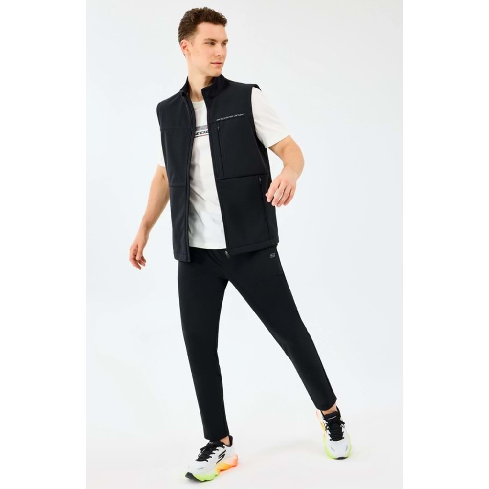 Skechers M Fitted Turtle Neck Softshell Vest S2520220-3817 Erkek Yelek