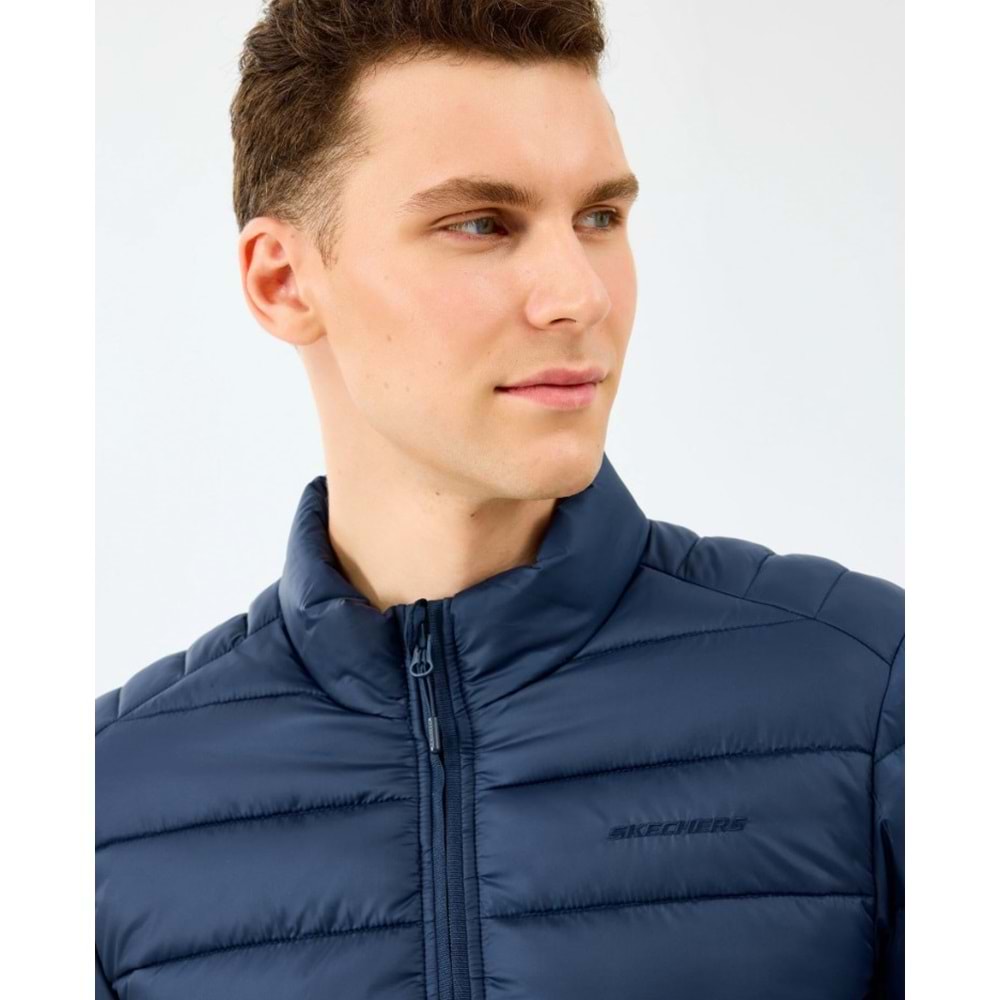 Skechers M Essential Outerwear Padded Jacket S231242-0505 Erkek Mont