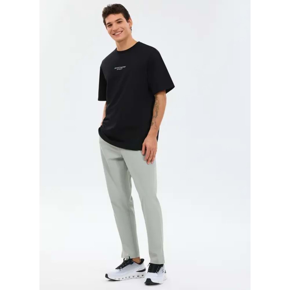 Skechers S231094-3817 M Graphic Tee Reflect Logo Oversize T-Shirt Erkek Tişort