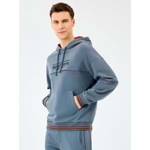 Skechers M Hoodie Kapüşonlu Sweatshirt S2520227-3998 Erkek Kapüşonlu Sweatshirt