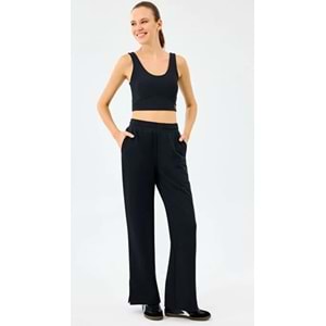 Skechers W Essential Wide Leg Regular Fit S2610010-3817 Kadın Eşofman Altı