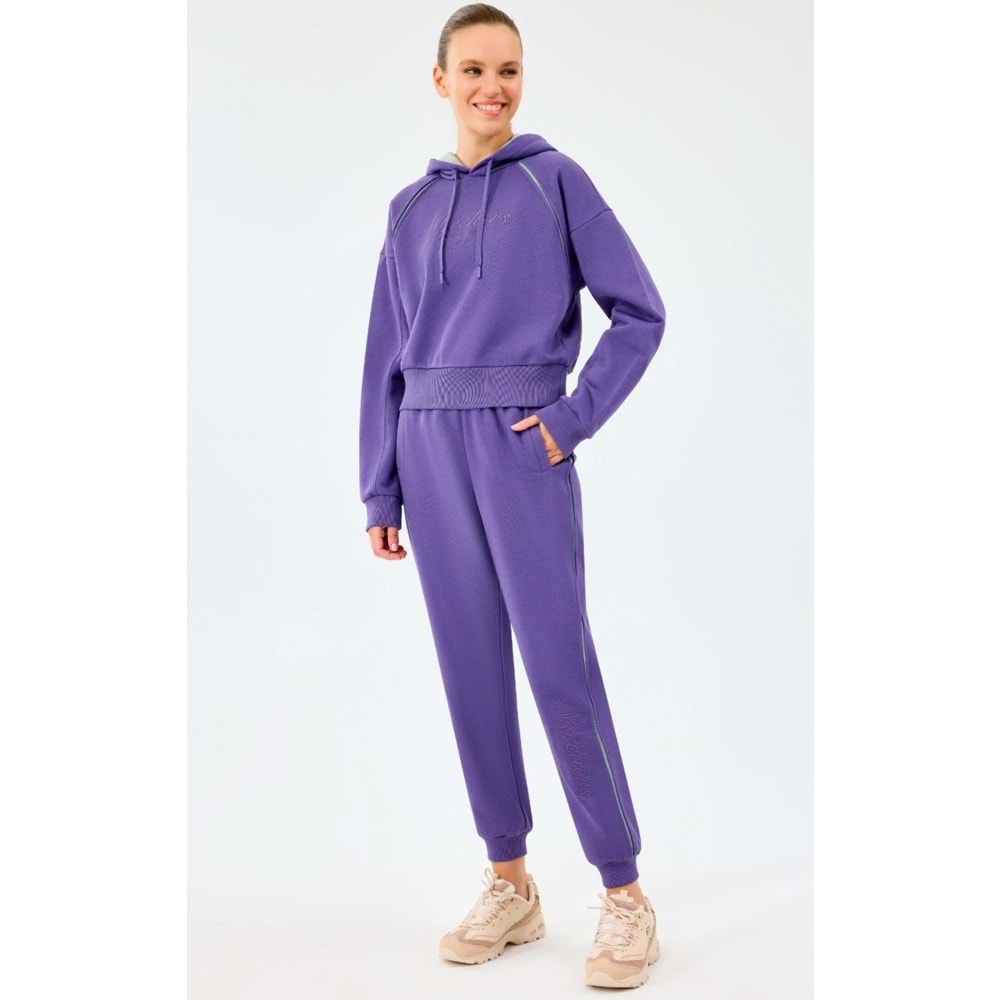 Skechers W Hoodie Sweatshirt S2520228-0277 Kadın Kapüşonlu Sweatshirt