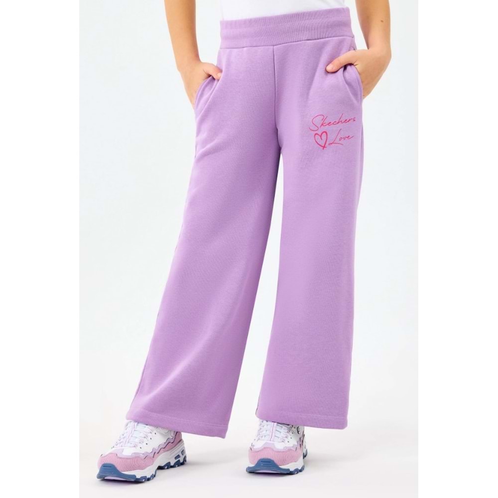 Skechers G Lw Fleece Sweatpant SK2520004-4009 Kız Çocuk Eşofman Altı