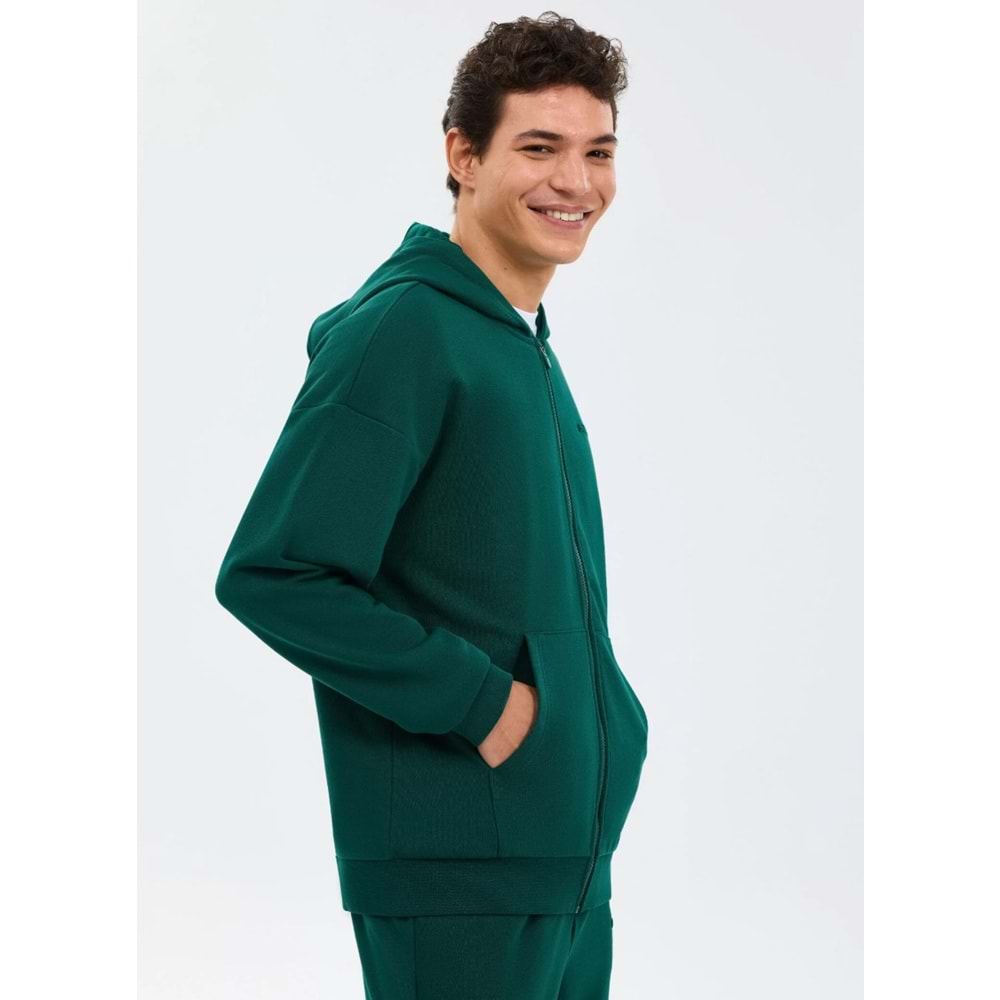 Skechers S2610014-4222 M Essential Full Zip Hoodie Sweatshirt Erkek Kapüşonlu Sweatshirt