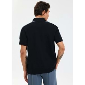 Skechers S221047-3817 M Color Block Detail Polo Yaka T-Shirt Erkek Tişort