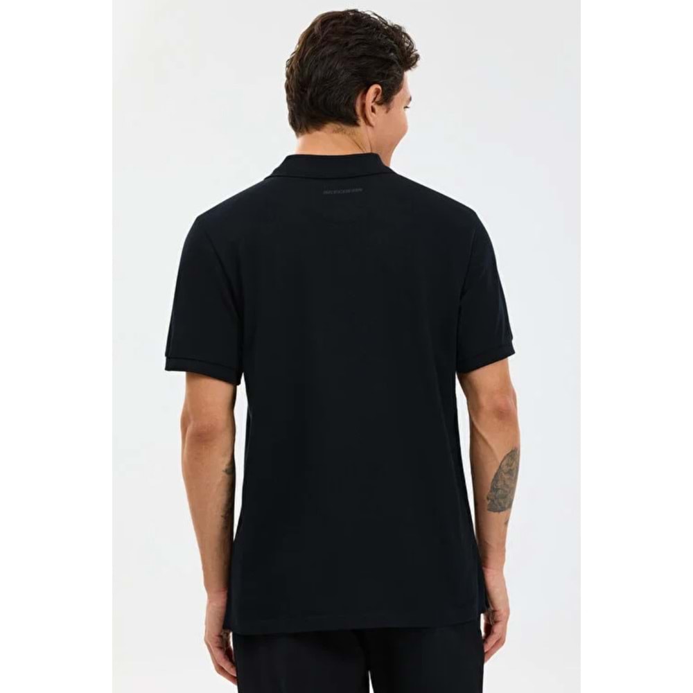 Skechers S211800-3817 M Short Sleeve Polo Yaka T-Shirt Erkek Tişort