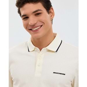 Skechers S2610078-3855 M Piping Detail Polo Yaka T-Shirt Erkek Tişort