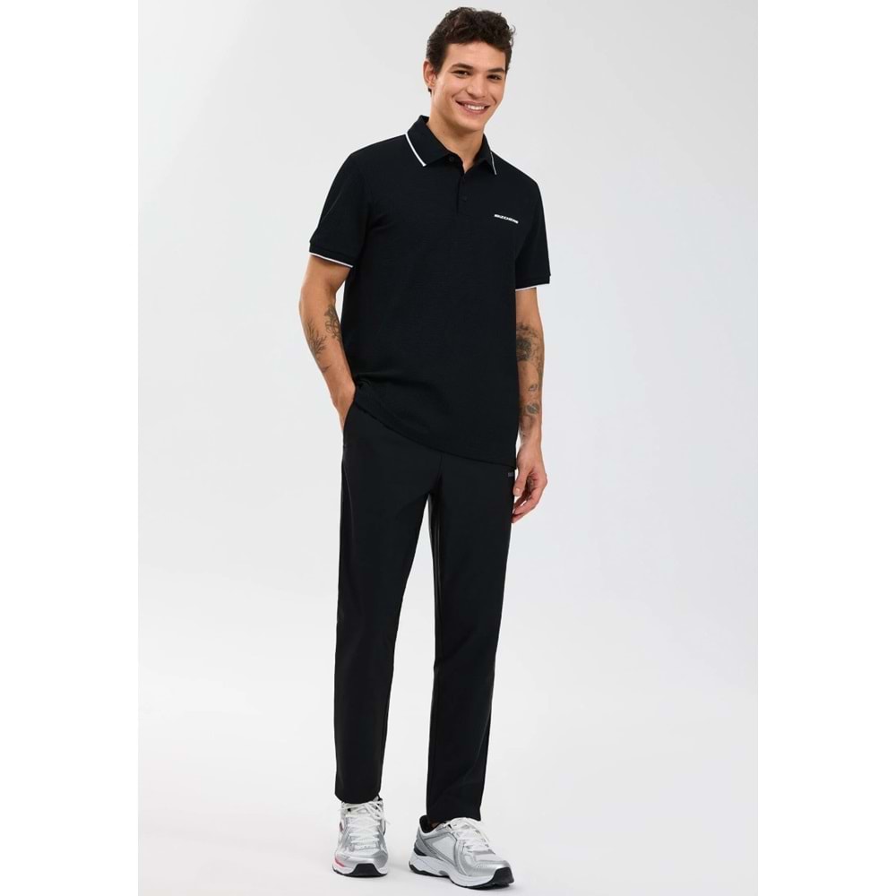 Skechers S2610078-3817 M Piping Detail Polo Yaka T-Shirt Erkek Tişort