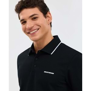 Skechers S2610078-3817 M Piping Detail Polo Yaka T-Shirt Erkek Tişort