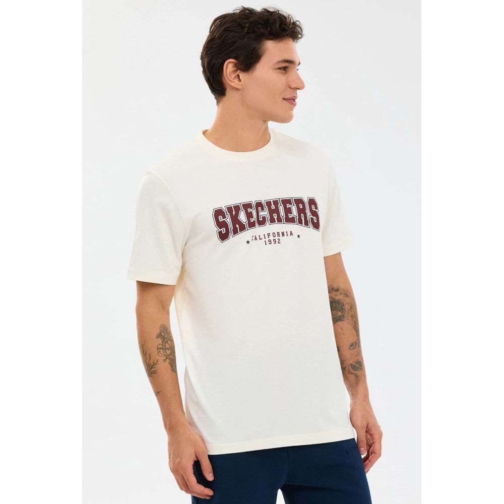 Skechers S2610122-3855 M Regular T-Shirt Erkek Tişort