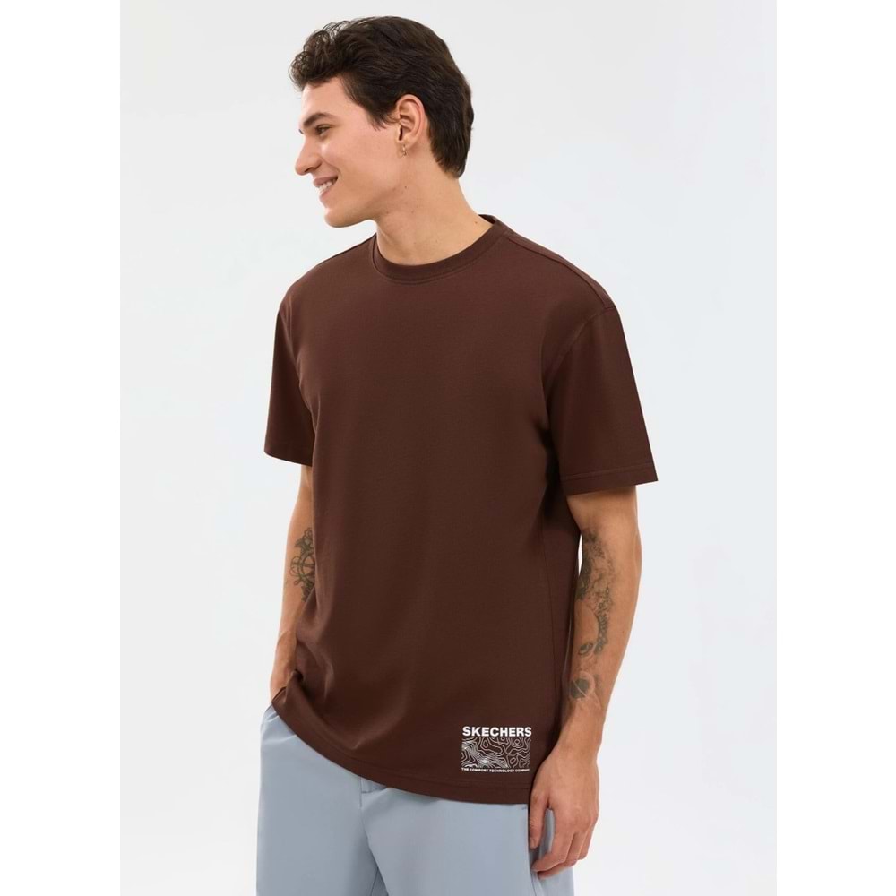Skechers S2610059-2210 M Graphic Tee T-Shirt Erkek Tişort