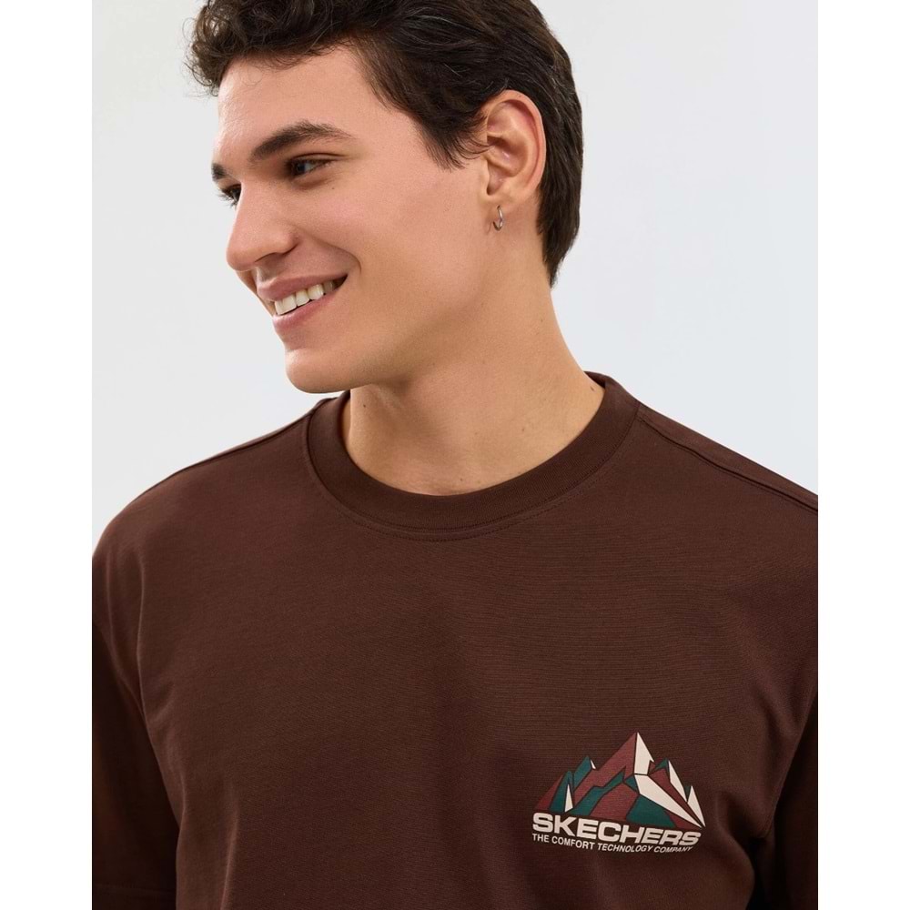 Skechers S2610059-2210 M Graphic Tee T-Shirt Erkek Tişort