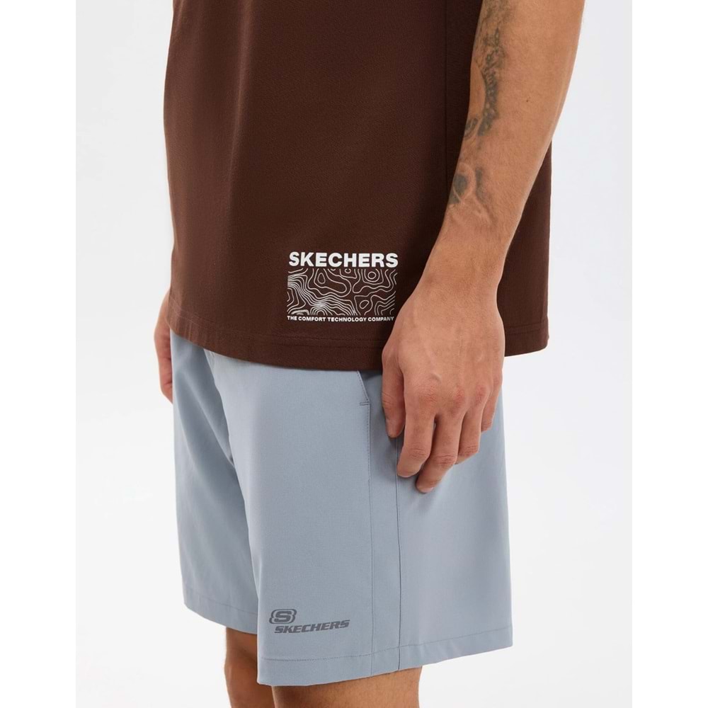 Skechers S2610059-2210 M Graphic Tee T-Shirt Erkek Tişort
