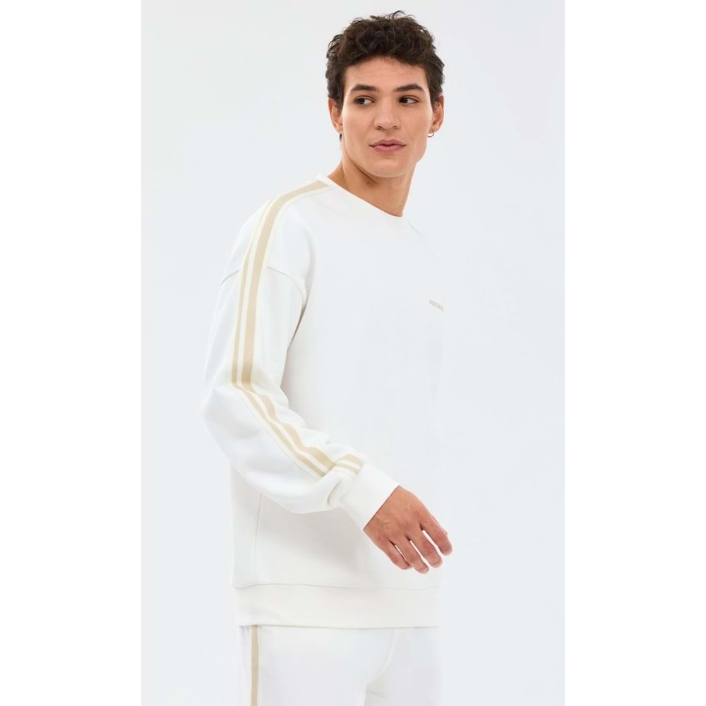Skechers S2610103-3855 M Fleece Crew Neck Sweatshirt Erkek Sweatshirt