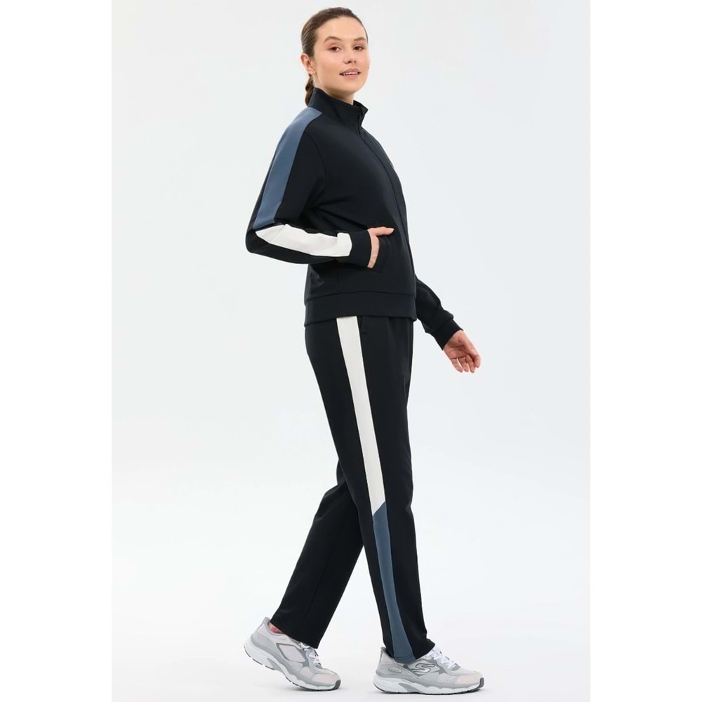 Skechers W Colour Block Track Suit S2610027-3817 Kadın Eşofman Takımı
