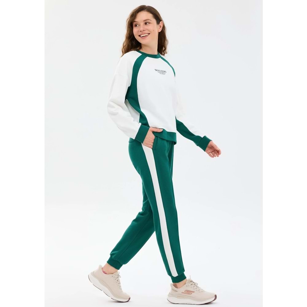 Skechers S2610037-4222 W Fleece Jogger Sweatpant Kadın Eşofman Altı