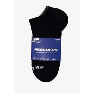 Skechers S2520315-3700 U Low Cut 3 Pack 3 Parça-Adet Unisex Çorap