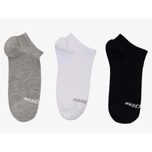 Skechers S2520315-4183 U Low Cut 3 Pack 3 Parça-Adet Unisex Çorap