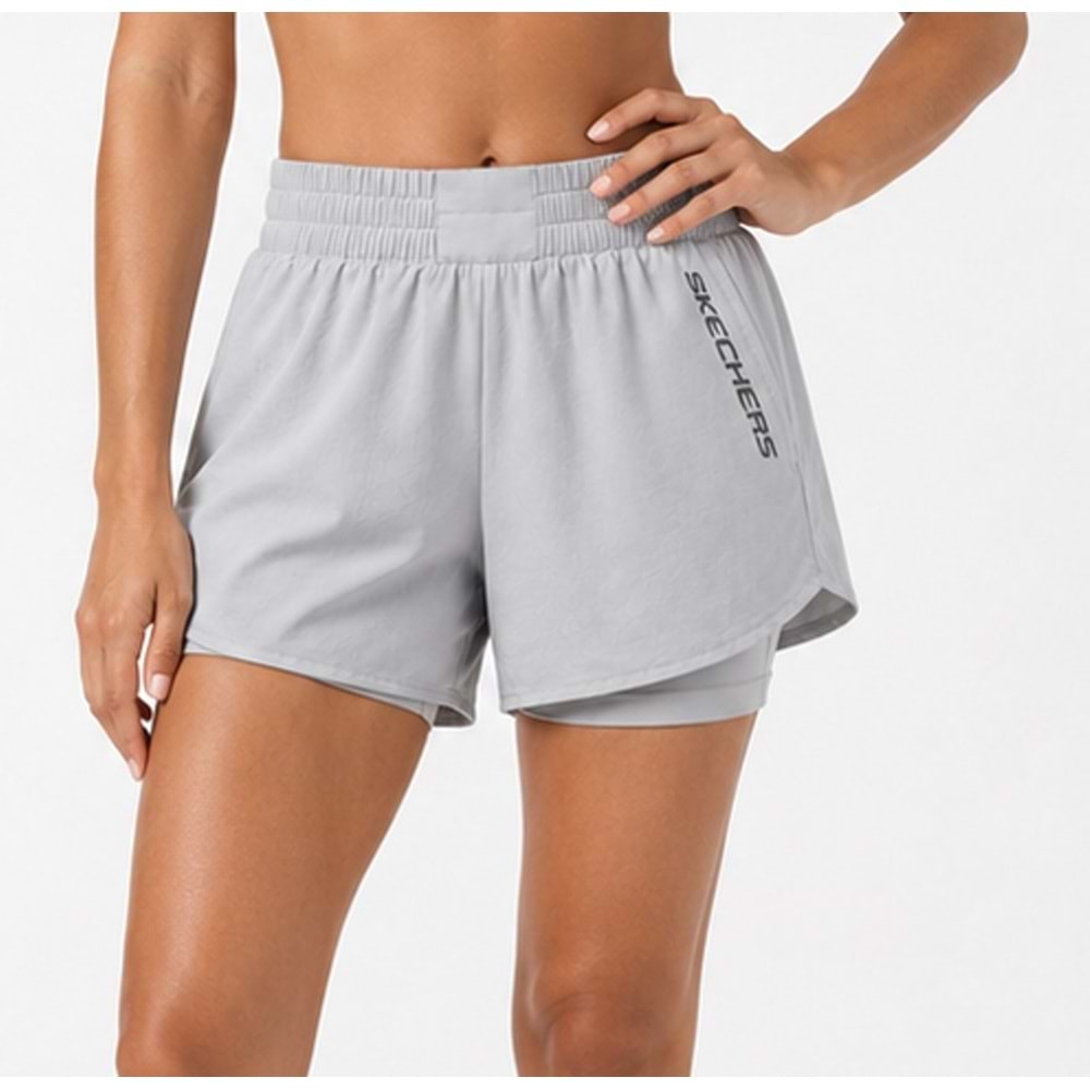 Skechers S2610155-4294 W Performance Coll. 4 Inch 2 In 1 Short Taytlı Kadın Şort