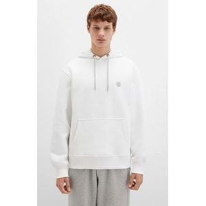 Mavi 065809-34519 Logo Nakışlı Erkek Kapüşonlu Sweatshirt