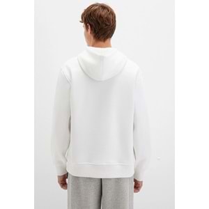 Mavi 065809-34519 Logo Nakışlı Erkek Kapüşonlu Sweatshirt