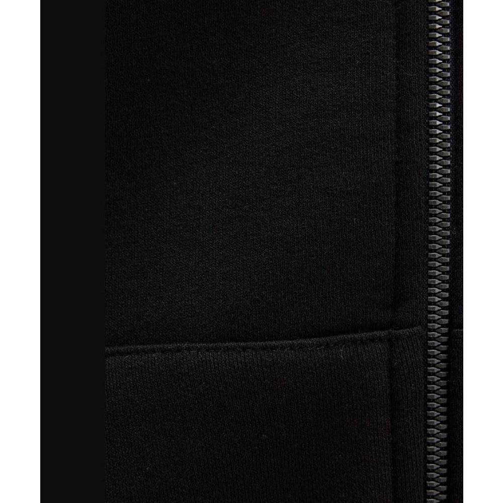Mavi M066979-900 Mühür Logo Nakışlı Ceket Kapüşonlu Fermuarlı Erkek Sweatshirt