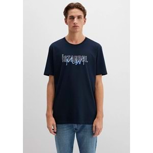 Mavi M067114-34319 İstanbul Baskılı Tişört Erkek T-Shirt