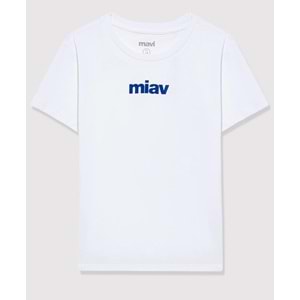 Mavi M66332620 Miav Baskılı Unisex Çocuk Tişört